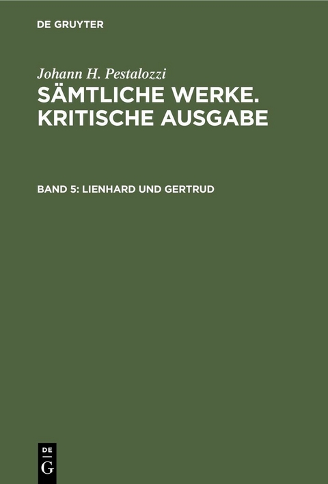 Lienhard und Gertrud - 