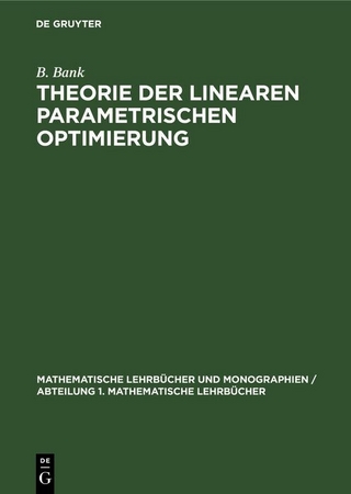 Theorie der linearen parametrischen Optimierung