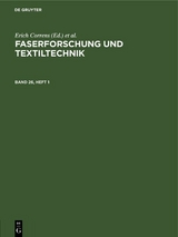 Faserforschung und Textiltechnik. Band 26, Heft 1 - 