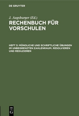 Mündliche und schriftliche Übungen im unbegrenzten Zahlenraum. Resolvieren und Reduzieren - 