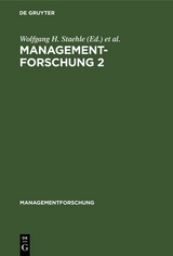 Managementforschung 2 - 