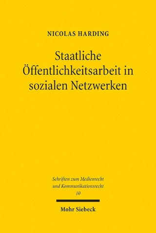 Staatliche Öffentlichkeitsarbeit in sozialen Netzwerken