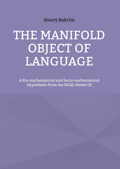 The Manifold Object of Language -  Noury BAKRIM
