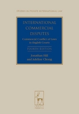 International Commercial Disputes - Chong, Adeline; Hill, Jonathan