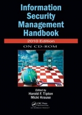 Information Security Management Handbook, 2010 CD-ROM Edition - Krause, Micki