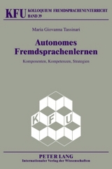 Autonomes Fremdsprachenlernen - Maria Giovanna Tassinari