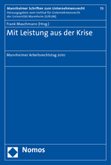 Mit Leistung aus der Krise - 
