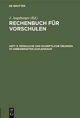 Mündliche und schriftliche Übungen im unbegrenzten Zahlenraum - 