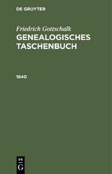1840 - Friedrich Gottschalk