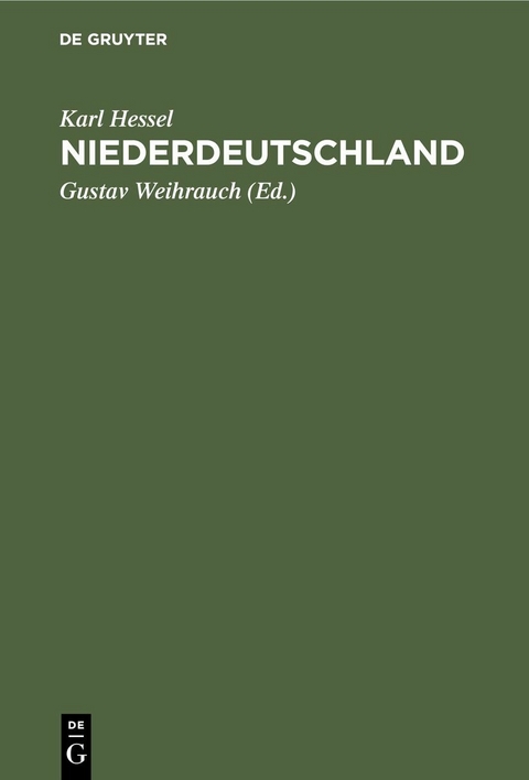 Niederdeutschland - Karl Hessel