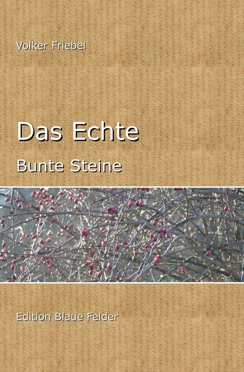 Das Echte - Volker Friebel