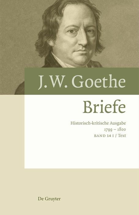 Briefe 1799 &ndash; 1800 - 