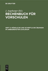 Mündliche und schriftliche Übungen im unbegrenzten Zahlraum - 