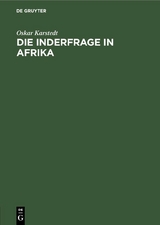 Die Inderfrage in Afrika - Oskar Karstedt