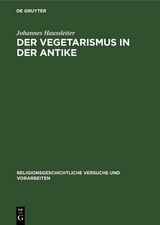 Der Vegetarismus in der Antike - Johannes Haussleiter