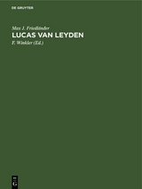 Lucas van Leyden - Max J. Friedl&auml;nder