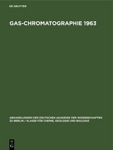 Gas-Chromatographie 1963 - 
