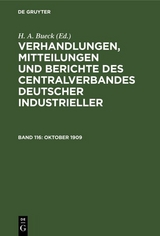 Oktober 1909 - 