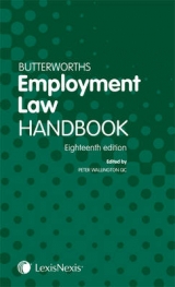 Butterworths Employment Law Handbook - Wallington, Peter