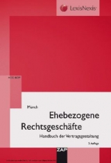 Ehebezogene Rechtsgesch&auml;fte - Christof M&uuml;nch