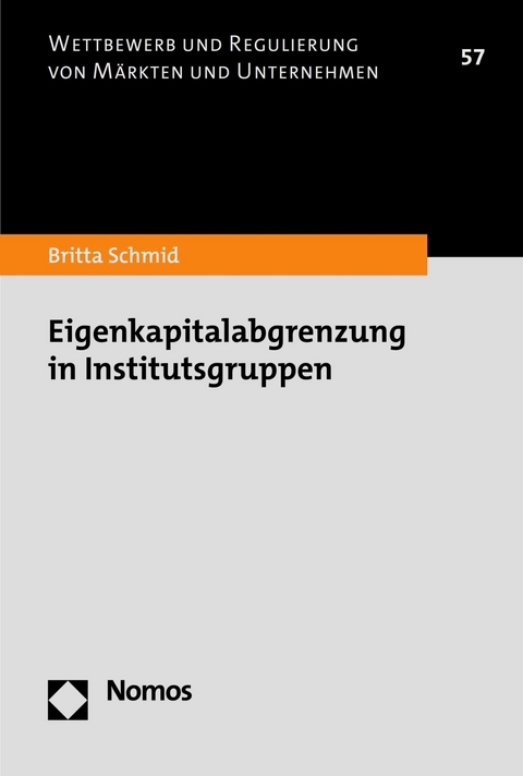Eigenkapitalabgrenzung in Institutsgruppen - Britta Schmid