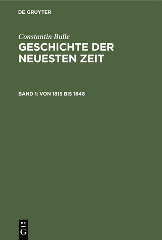 Von 1815 bis 1848