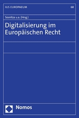 Digitalisierung im Europäischen Recht - 