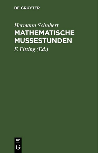 Mathematische Mußestunden