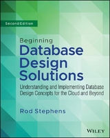 Beginning Database Design Solutions - Rod Stephens