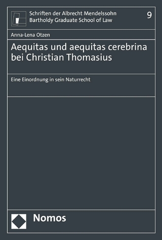 Aequitas und aequitas cerebrina bei Christian Thomasius