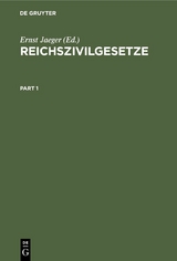 Reichszivilgesetze - 