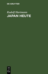 Japan heute - Rudolf Hartmann