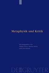 Metaphysik und Kritik - 