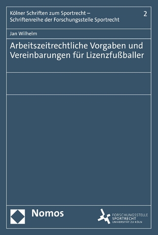 Arbeitszeitrechtliche Vorgaben und Vereinbarungen für Lizenzfußballer