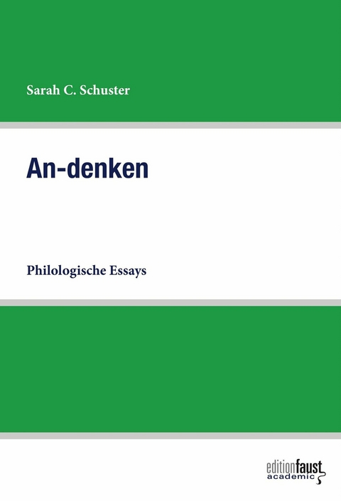 An-denken - Sarah C. Schuster