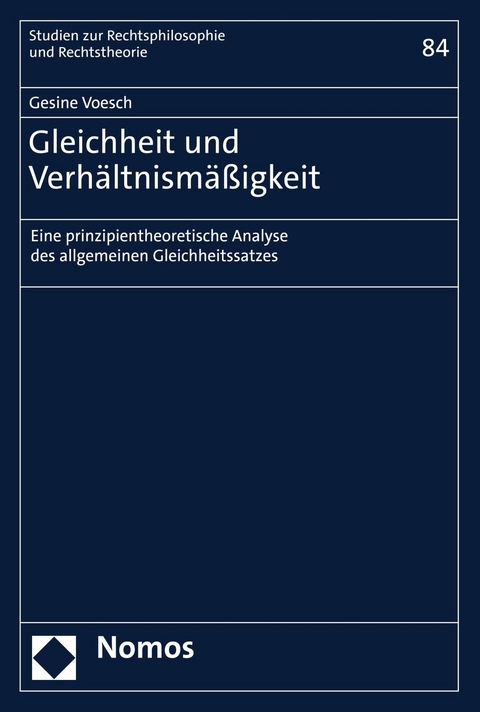 Gleichheit und Verh&auml;ltnism&auml;&szlig;igkeit - Gesine Voesch