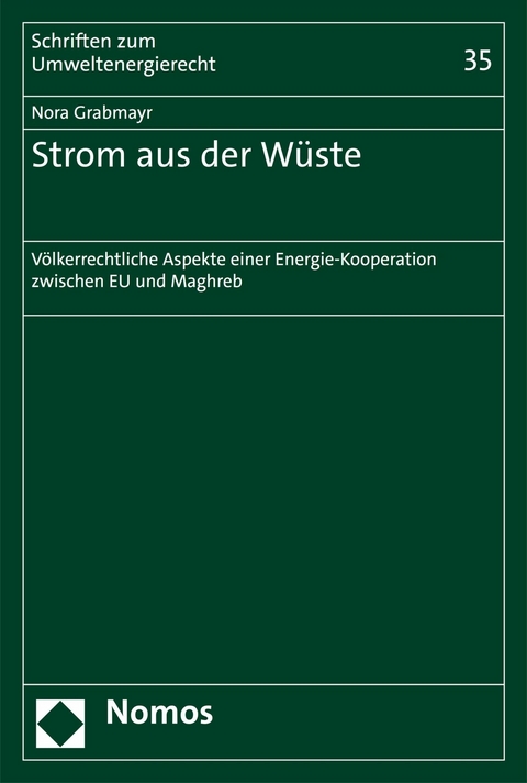Strom aus der W&uuml;ste - Nora Grabmayr