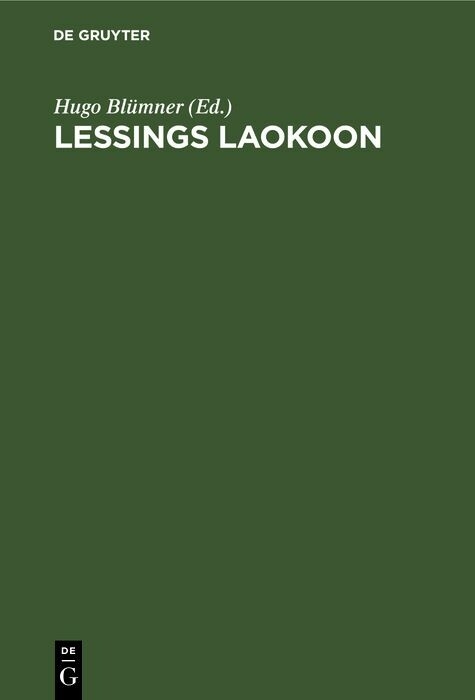 Lessings Laokoon - 