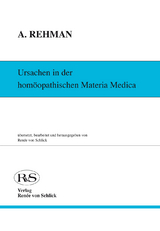 Ursachen in der hom&ouml;opathischen Materia Medica - Abdur Rehman
