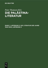 Die Literatur der Jahre 1940-1945, Lieferung 3 - 