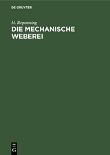 Die Mechanische Weberei - H. Repenning