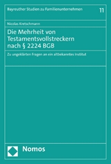 Die Mehrheit von Testamentsvollstreckern nach &sect; 2224 BGB - Nicolas Kretschmann