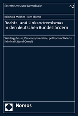 Rechts- und Linksextremismus in den deutschen Bundesl&auml;ndern - Reinhold Melcher, Tom Thieme