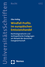 Windfall Profits im europ&auml;ischen Emissionshandel - Eike Helbig