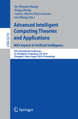 Advanced Intelligent Computing Theories and Applications: With Aspects of Artificial Intelligence - 