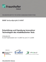 Entwicklung und Erprobung innovativer Technologien des modellbasierten Tests. - 