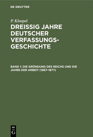 Die Gründung des Reichs und die Jahre der Arbeit (1867–1877)