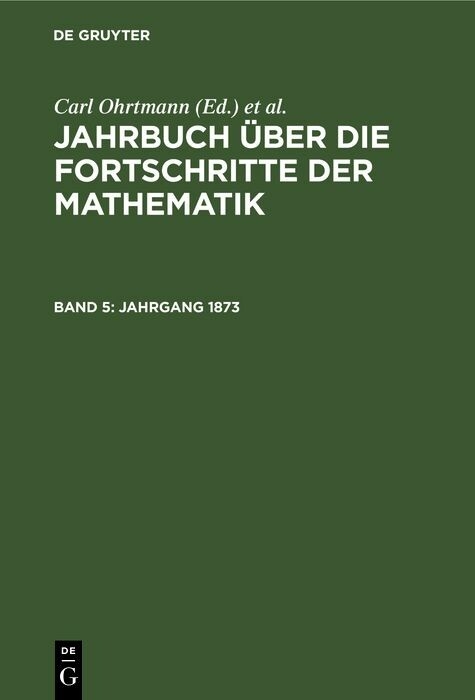 Jahrgang 1873 - 