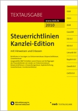 Wichtige Steuererlasse und Steuerrichtlinien
