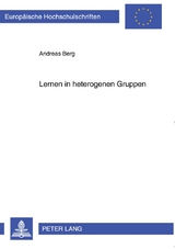 Lernen in heterogenen Gruppen - Andreas Berg
